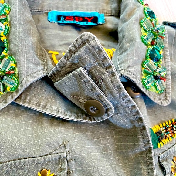 Spy Exchange Embellished Utility Jacket - Picture 7 of 10